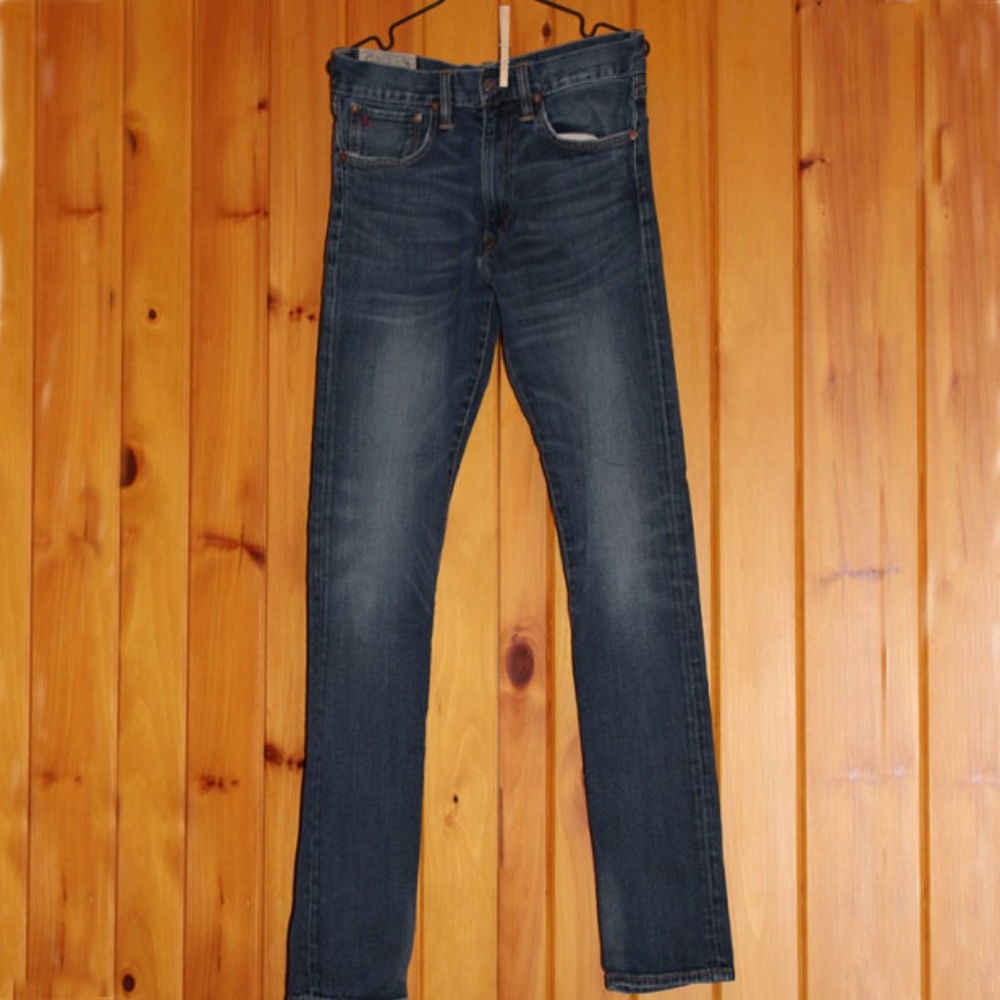 Ralph Lauren Varick Slim Stretch Denim Jeans 32/32